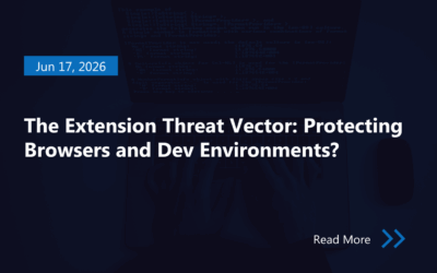 The Extension Threat Vector: Protecting Browsers and Dev Environments?